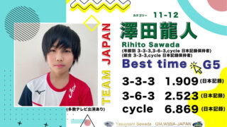 秒速のスーパーキッズ”『現役小学生 日本代表内定！』スポーツ