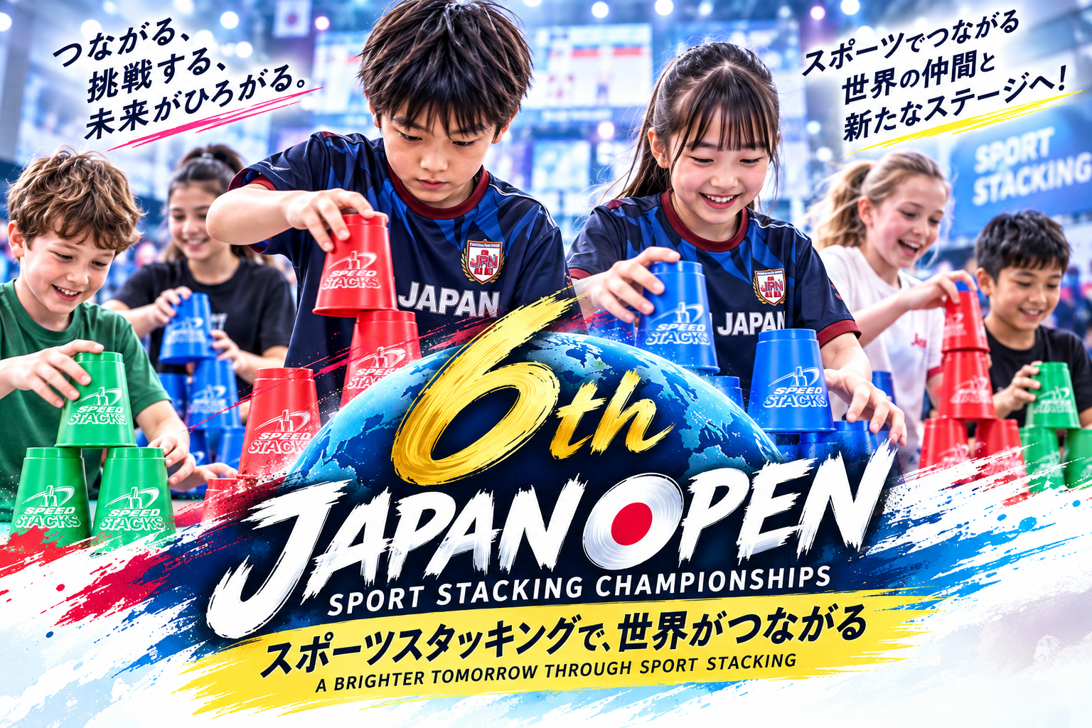 6th JAPAN OPEN SPORT STACKING CHAMPIONSHIPS