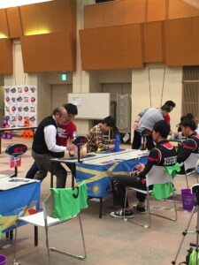 ジャパンオープン2018年の様子（ダブルス）