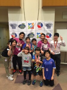 ジャパンオープン2018年の様子（表彰台のシーン）